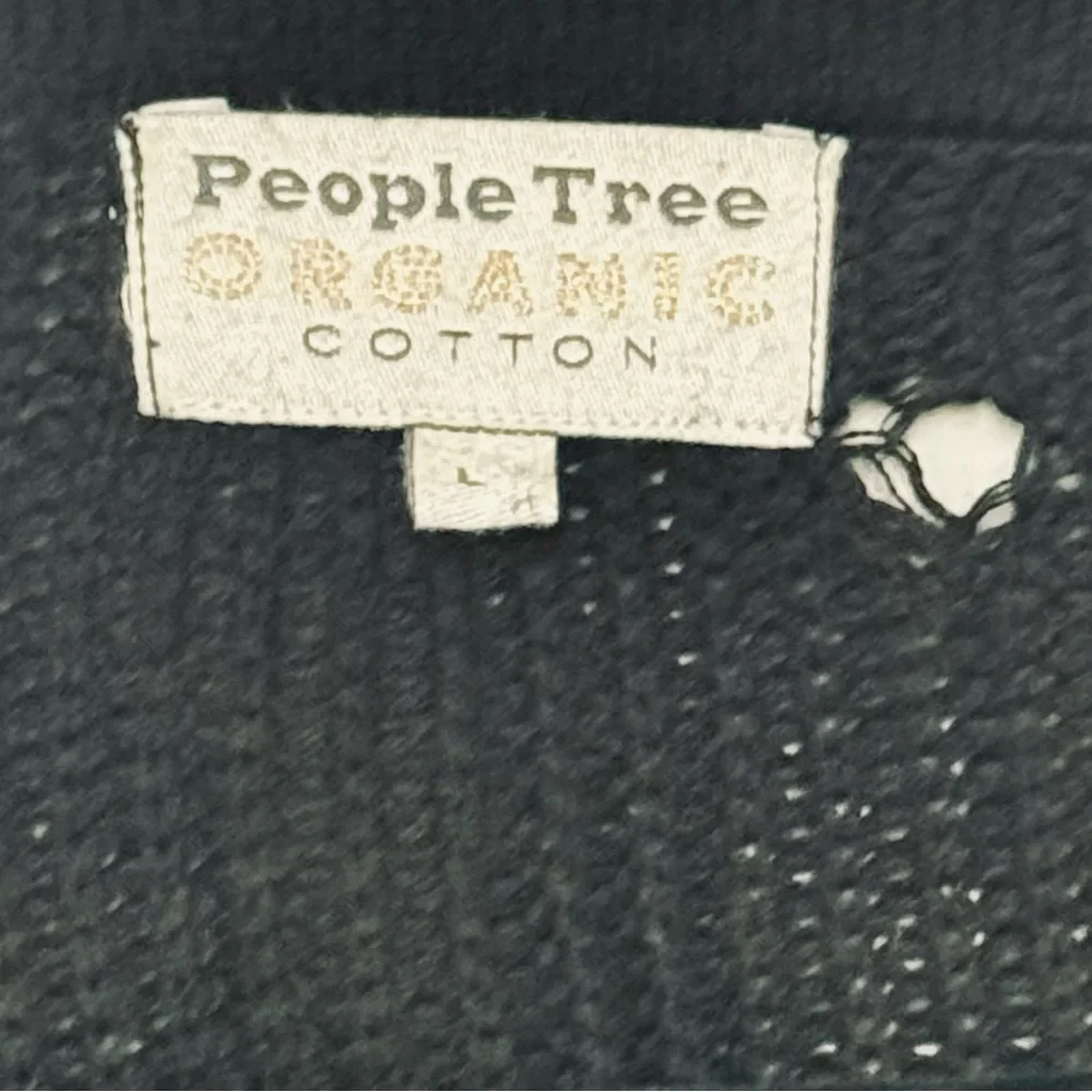 People Tree Classic Black Cardigan π - Picture 2 of 6